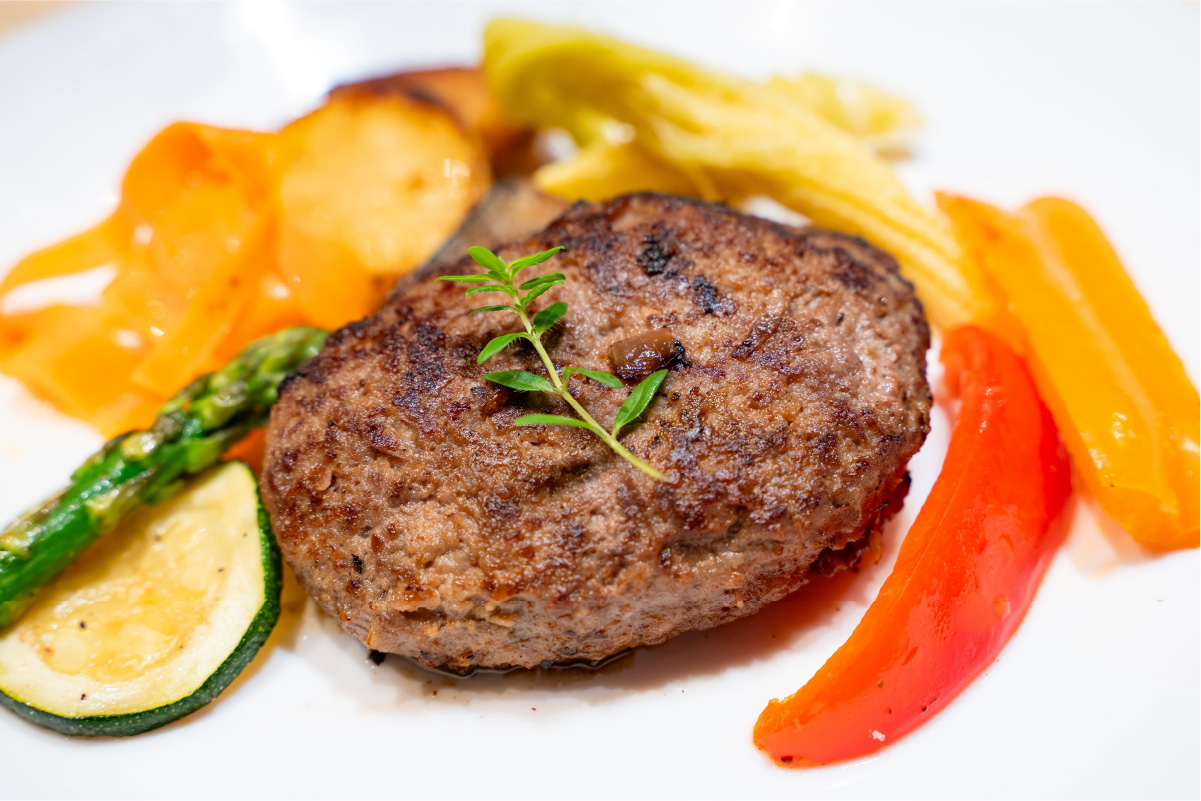 「あか」土佐あかうしのハンバーグ